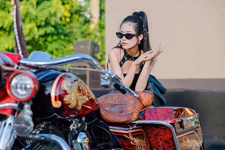 Bên cạnh đó, xe còn sở hữu nhiều trang bị hiện đại như hệ thống chống bó cứng phanh ABS, ga tự động Electronic Cruise Control, kính chắn gió cỡ lớn cùng bộ thùng hông bọc da đặc trưng. Điểm nhấn đáng chú ý là cả hai chiếc Harley-Davidson đều được sơn airbrush cầu kỳ với nhiều chi tiết tinh xảo.