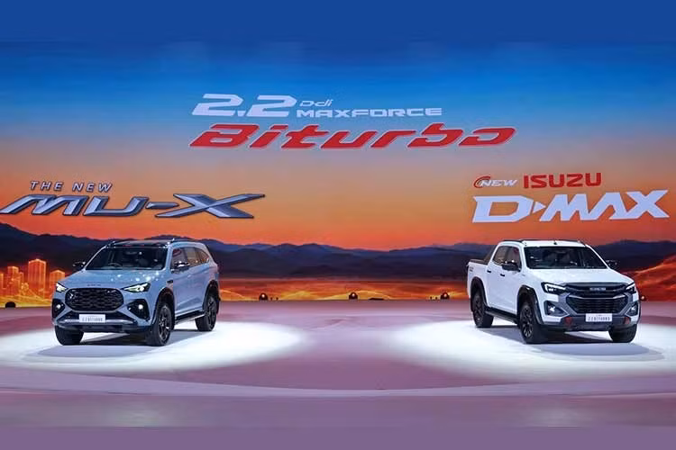 Hãng xe Isuzu Nhật Bản vừa giới thiệu phiên bản mạnh mẽ hơn của động cơ diesel 4 xi-lanh thẳng hàng, tăng áp, dung tích 2.2L tại thị trường Thái Lan. Động cơ mới có tên gọi chính thức 2.2 Ddi MaxForce Biturbo, mã nội bộ RZ4F-TCX, được dùng để thay thế máy dầu 4 xi-lanh thẳng hàng, tăng áp, dung tích 3.0L trên nhiều phiên bản của Isuzu D-Max và MU-X.