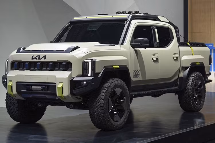 Kia mới đây đã hé lộ loạt ảnh dựng cho các phiên bản đặc biệt của mẫu bán tải Tasman hoàn toàn mới của mình, trong đó đáng chú ý nhất là các biến thể dành cho mục đích quân sự với thiết kế đầy hầm hố và gai góc.