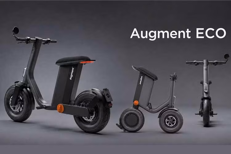 Mẫu xe máy điện Augment 360 không đi theo kiểu scooter đứng lái phổ biến ở một số thị trường. Xe được thiết kế với yên ngồi rộng và bộ lốp không săm kích thước 120/90-R10, hướng tới sự ổn định và thoải mái hơn khi di chuyển trên những đoạn đường có mặt đường không bằng phẳng.