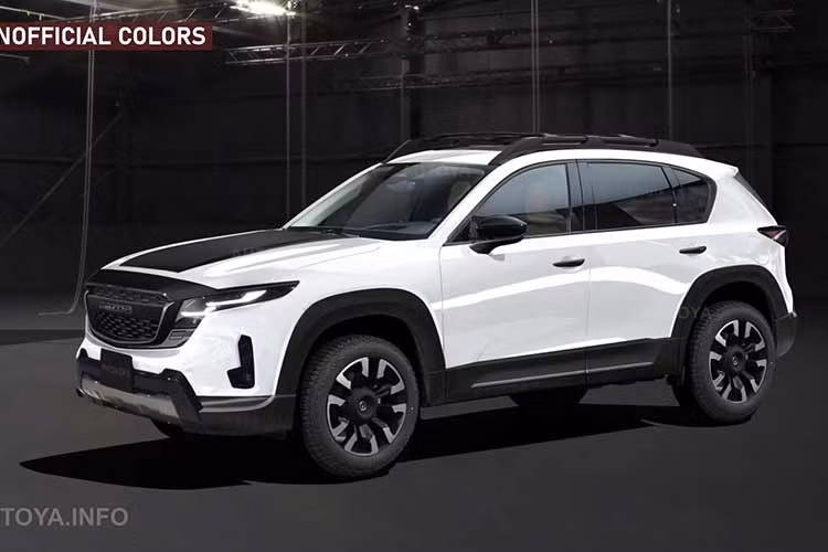 Theo kênh YouTube AutoYa, mẫu xe SUV Mazda CX-5 Meridian Edition 2027 này là một ý tưởng được lấy cảm hứng từ phiên bản CX-50 Meridian hiện có – biến thể thiên về địa hình với thiết kế hầm hố và lốp chuyên dụng.