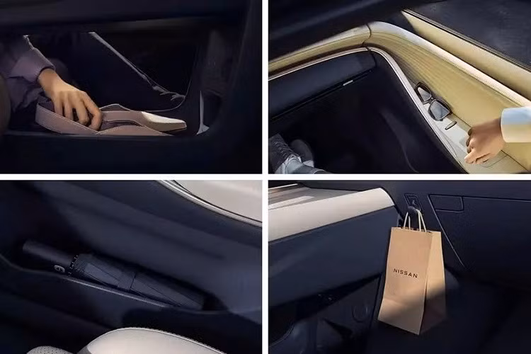 Nếu như "người anh em" N7 chạy hoàn toàn bằng điện thì mẫu xe sedan Nissan N6 2026 mới lại khác biệt nhờ động cơ đốt trong dưới nắp ca-pô dù phần lớn quá trình vận hành vẫn do mô-tơ điện đảm nhiệm.