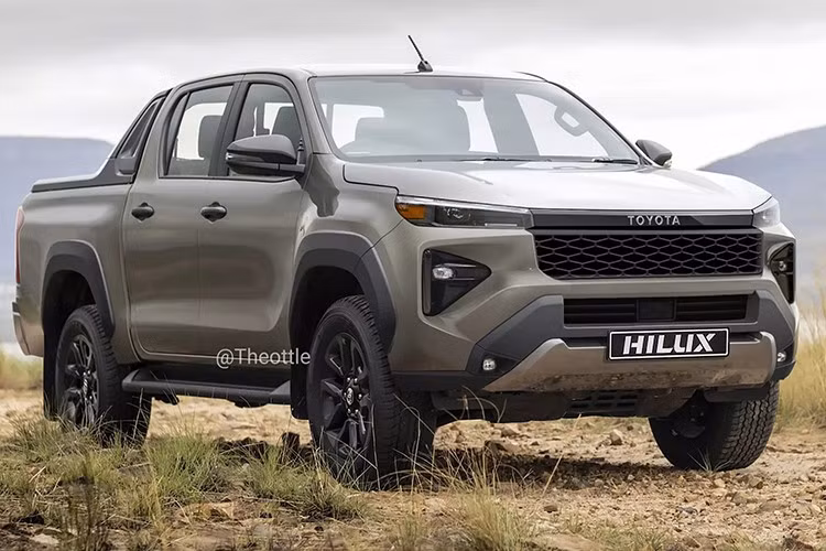 Theo trang Drive, các bản vẽ kỹ thuật rò rỉ từ tài liệu phụ tùng của Toyota – được tài khoản @cars_secrets chia sẻ – hé lộ thiết kế bảng táp-lô nhiều tầng của Toyota Hilux 2026 mới tương tự như trên mẫu SUV Prado. Cụm cần số lớn, các khe gió điều hòa đặt cao và phong cách thiết kế gãy gọn mang lại cảm giác chắc chắn, nam tính.