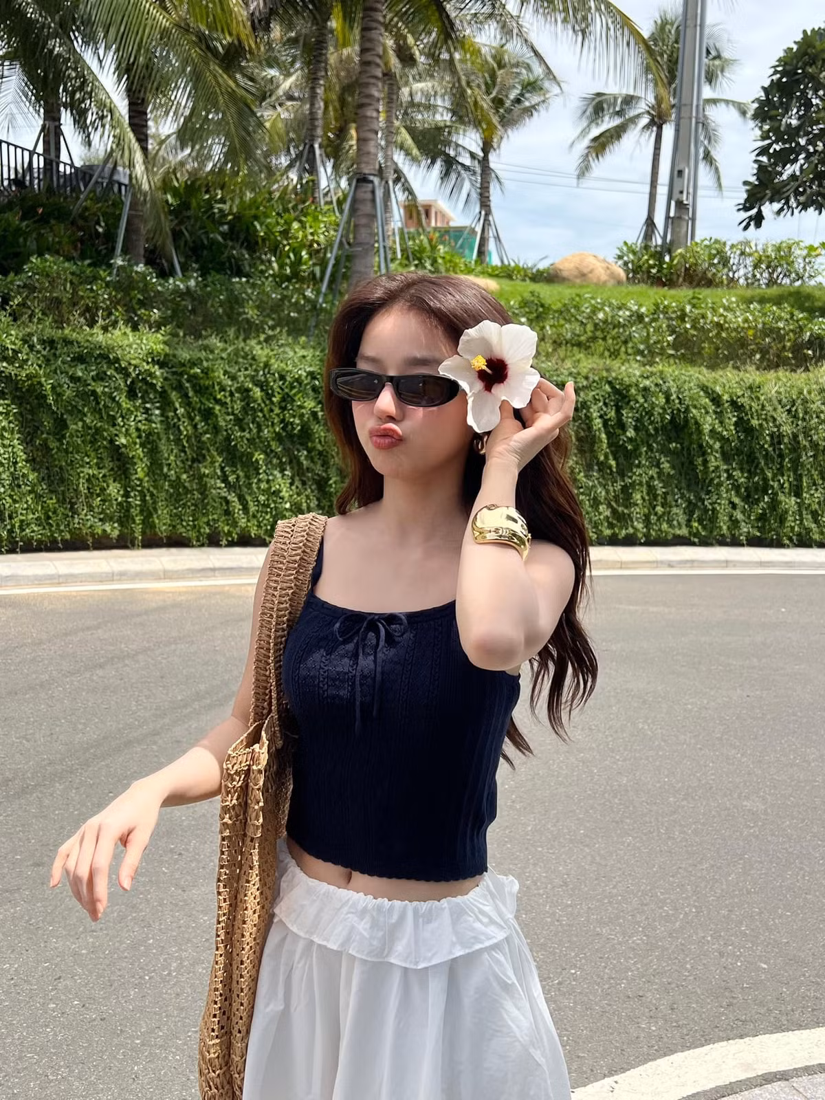 Đây được xem là cú "chốt hạ", khẳng định nhan sắc và body "vạn người mê" của beauty KOL đình đám này.