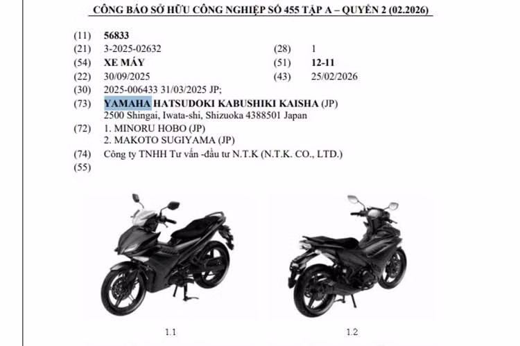 Một số đại lý khu vực phía Nam bất ngờ hé lộ mẫu xe côn Yamaha Exciter 2026 chuẩn bị cập bến trong tháng 6 và dự kiến chính thức ra mắt tháng 7. Khi được hỏi về thời gian cụ thể hơn, một đại lý chỉ khẳng định xe sắp về và sẽ được cập nhật thông tin ngay khi những chiếc đầu tiên cập bến đại lý.