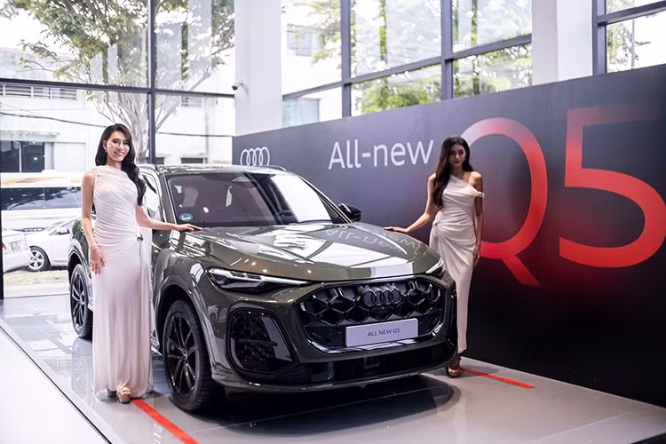 Mức giá bán của Audi Q5 thế hệ mới tại Việt Nam hiện vẫn còn là ẩn số. Ngoài Q5, Audi còn dự định ra mắt 7 mẫu xe mới khác tại Việt Nam trong năm sau như Q6 etron Sportback, A6 etron, S6 etron, Q6, Q6 Sportback, Q3 và Q3 Sportback.