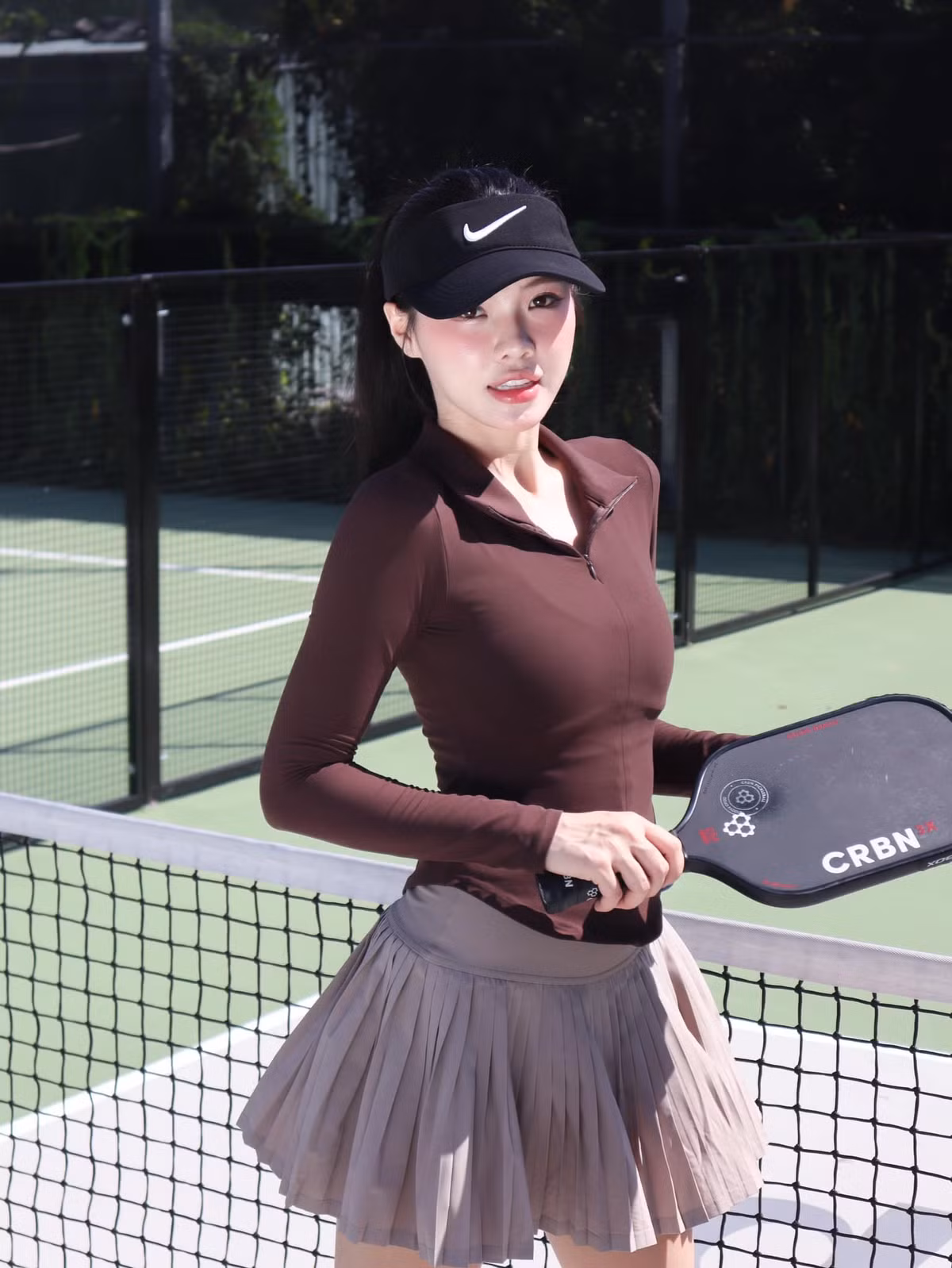 Trên trang cá nhân, Cao Quyên thường đăng tải loạt hình chơi pickleball cùng bạn bè hay những khoảnh khắc “phong thần” trong các giải đấu.