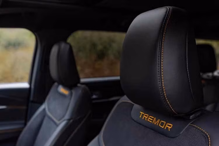 Tên gọi Tremor từng xuất hiện trên dòng bán tải Ranger từ năm 2002, trước khi được Ford tái sử dụng như một gói off-road vào năm 2020. Hiện nay, Tremor đã trở thành phiên bản riêng trên nhiều dòng xe như F-150, Expedition và Explorer.