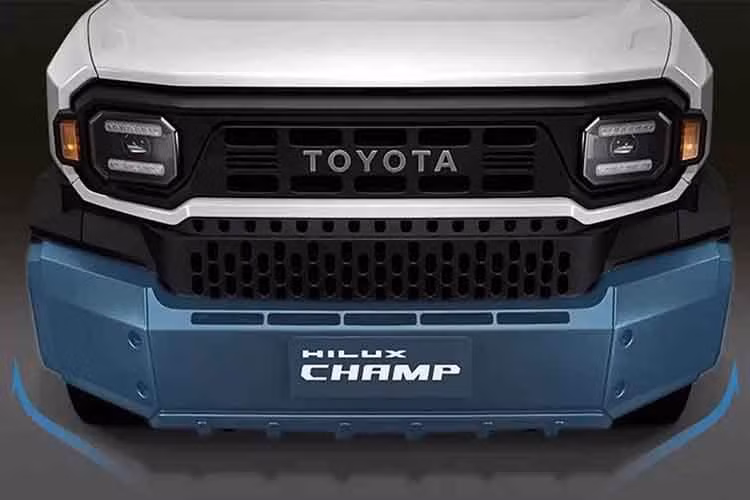 Chiều dài cơ sở của Hilux Champ SWB được rút ngắn cho phép bán kính vòng quay đạt 4,7m, sắc nét hơn nhiều so với các con số 4,9m và 5,4m của những người anh em lớn hơn.