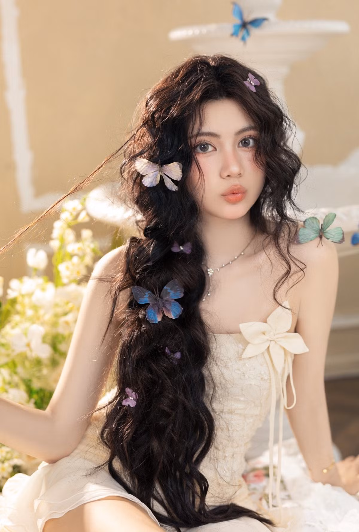 Ái nữ út nhà MC Quyền Linh từng thi đấu và thể hiện niềm yêu thích đặc biệt dành cho môn bóng rổ.
