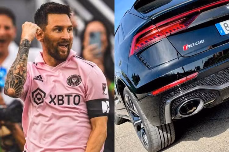 Audi là thương hiệu chiếm nhiều vị trí đỗ xe nhất trong garage của siêu sao bóng đá Lionel Messi với số lượng ít nhất 5 chiếc, bao gồm nhiều mẫu xe từ Q7, A7, RS6, Q8 hay R8 Spyder. Bên cạnh một số xe được phía nhà sản xuất Audi tài trợ theo hình thức quảng cáo từ câu lạc bộ, bản thân Messi cũng tự tay sắm cho mình khá nhiều chiếc xe mang thương hiệu "Bốn vòng tròn".