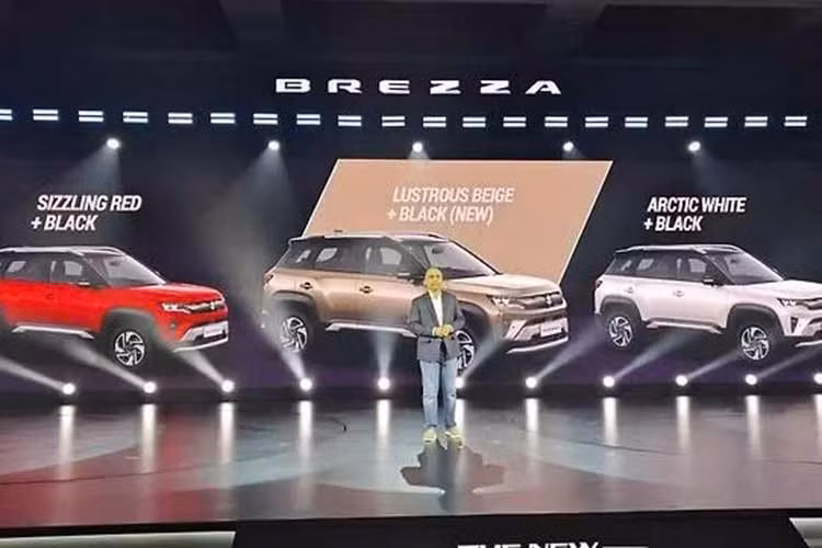 Maruti Suzuki đã chính thức giới thiệu mẫu SUV đô thị Brezza 2026 tại thị trường Ấn Độ. Xe dựa trên cơ sở Vitara, với trục cơ sở ngang bằng nhưng chiều dài ngắn hơn để vẫn lọt trong phân khúc A. Xe có 4 cấu hình khác nhau là LXi, VXi, ZXi và ZXi Plus, cùng 2 lựa chọn hộp số và 3 lựa chọn động cơ.