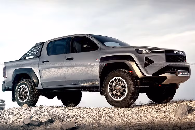 Theo truyền thông Thái Lan, mẫu xe bán tải Toyota Hilux 2026 mới sẽ mang đến những thay đổi đáng chú ý về thiết kế. Các hình ảnh rò rỉ từ xe chạy thử và bản vẽ bằng sáng chế cho thấy phần đầu xe được làm mới mạnh mẽ và cá tính hơn.