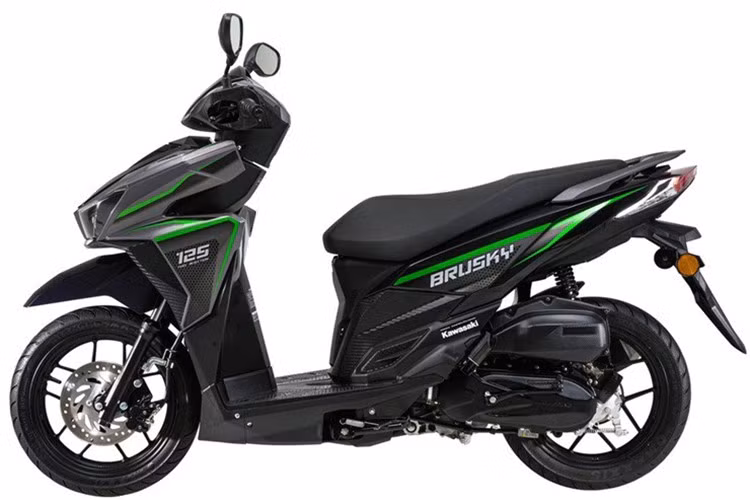 BRUSKY 125 được tạo ra với mục đích trở thành một chiếc xe sử dụng hằng ngày, có tính linh hoạt cao, trọng lượng nhẹ và giữ được vẻ ngoài thể thao theo phong cách quen thuộc của Kawasaki. Xe sử dụng nền tảng từ Modenas Karisma 125S - mẫu xe do nhà sản xuất Malaysia phát triển.