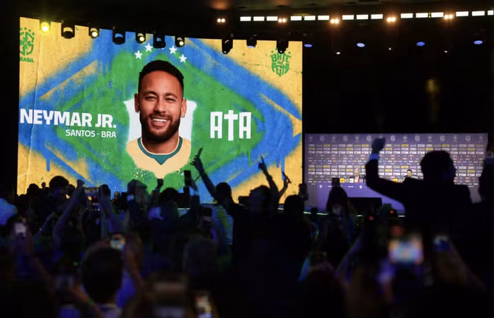 Neymar có hiện diện hay không dường như chẳng tác động nhiều đến Brazil
