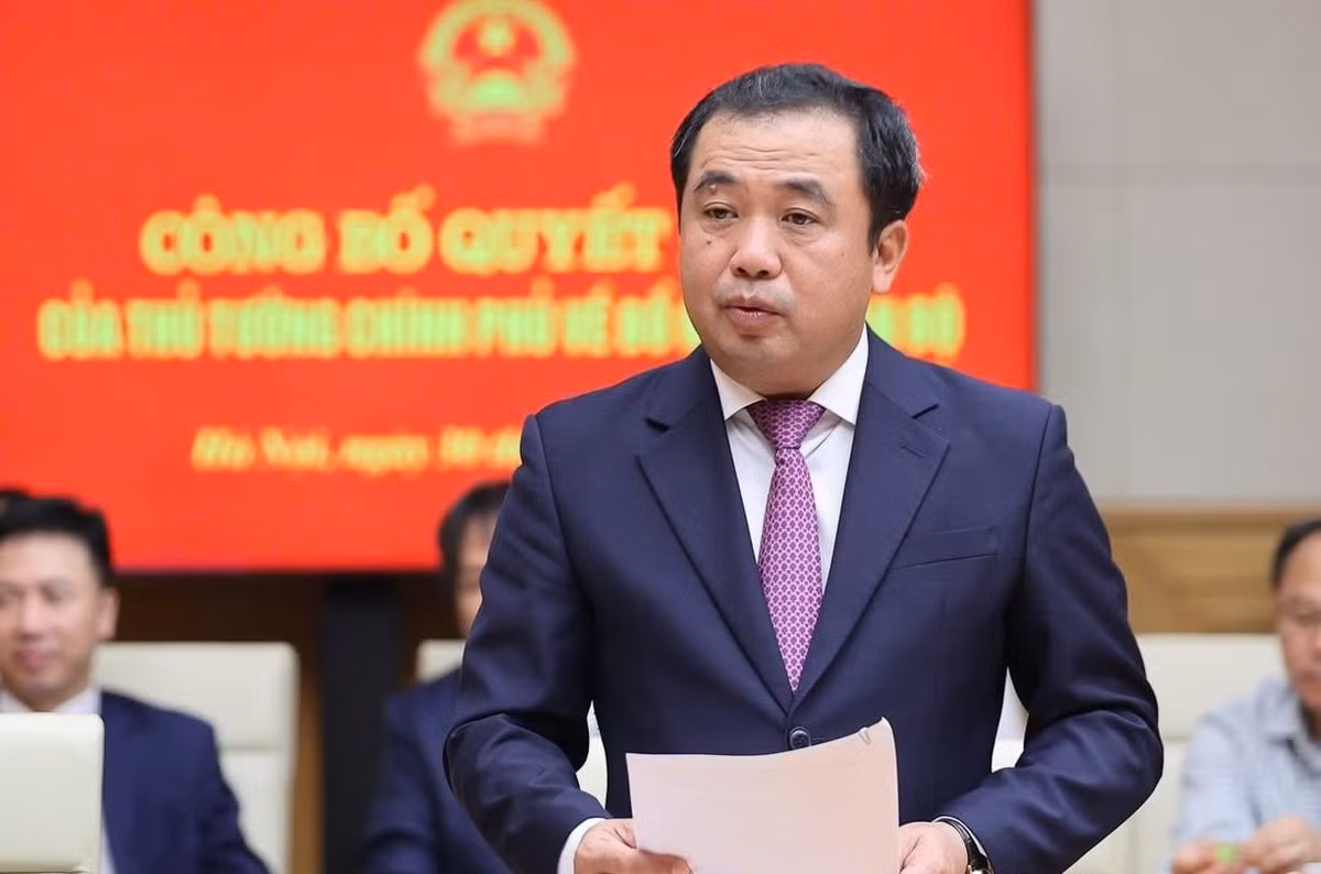 Bộ trưởng Bộ Nông nghiệp và Môi trường Trần Đức Thắng.