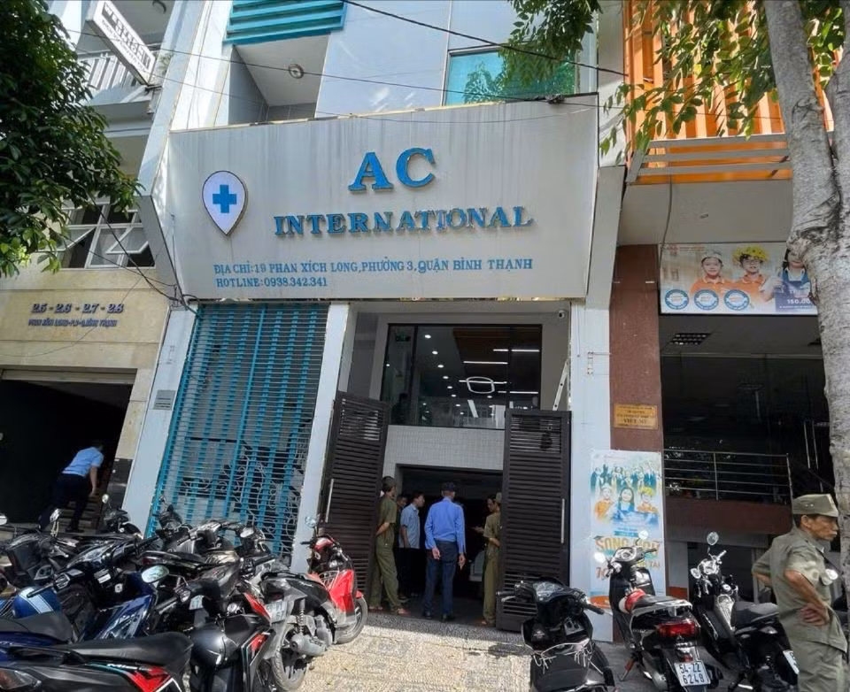 Nơi hoạt động của nhóm "bác sĩ" dỏm. Ảnh C.A