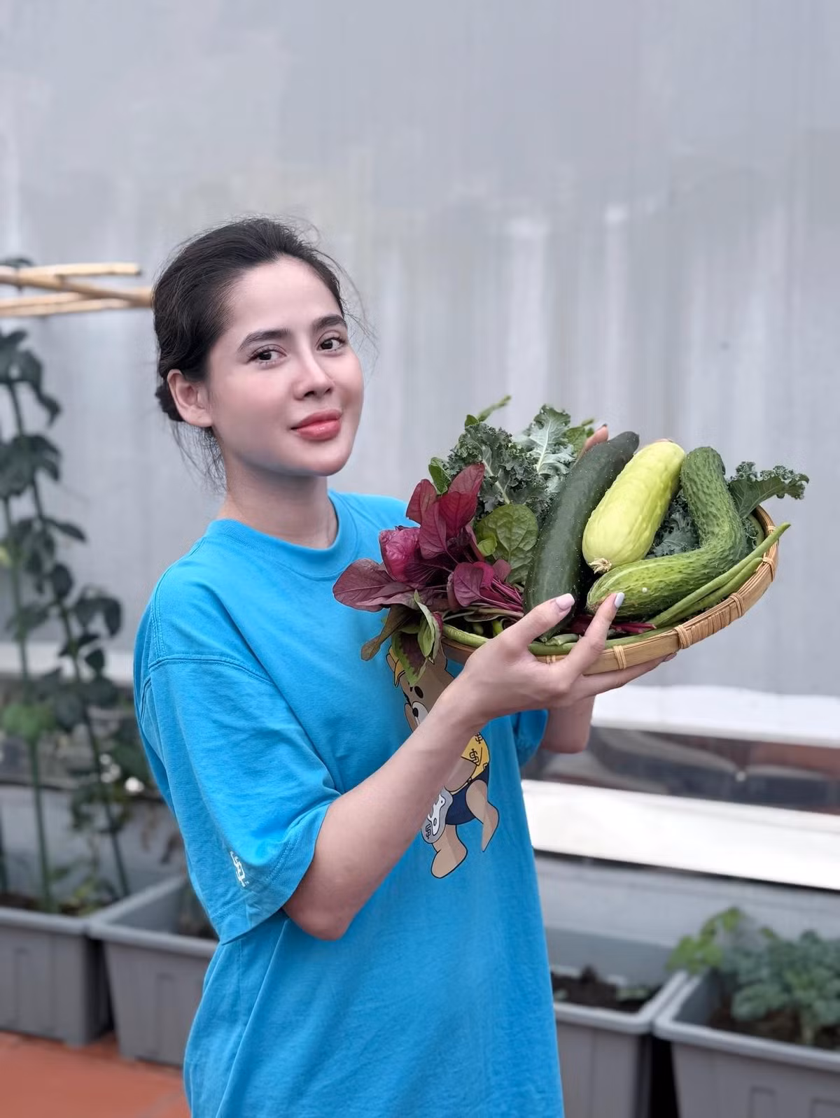 Julia Nguyễn từng là hot girl có tiếng tại Quảng Ninh. Trước khi đến với Thanh Hào, cô đã có một con gái riêng. Cô có nhiều năm kinh doanh trong mảng trái cây và hoa tươi. Tuy nhiên, ngoài công việc, nàng WAG không chia sẻ nhiều về thông tin cá nhân trang Facebook có 11.000 người theo dõi.
