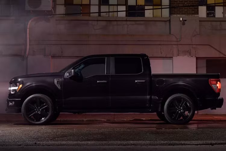Dựa trên phiên bản STX và chỉ có thân cabin kép, F-150 Lobo mang đến lưới tản nhiệt mới, bộ bodykit 10 chi tiết và hệ thống treo sau hạ thấp tới 5cm. Một bộ vành 22 inch màu đen bóng lấp đầy vòm bánh xe, nắp ca-pô có khe gió.