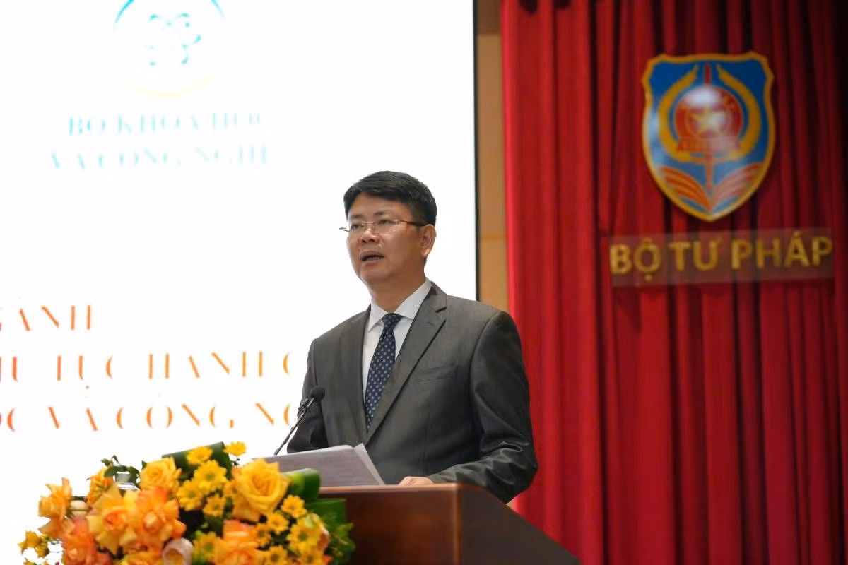 Thứ trưởng Bộ Tư pháp Nguyễn Thanh Tịnh thông tin về quy chế phối hợp