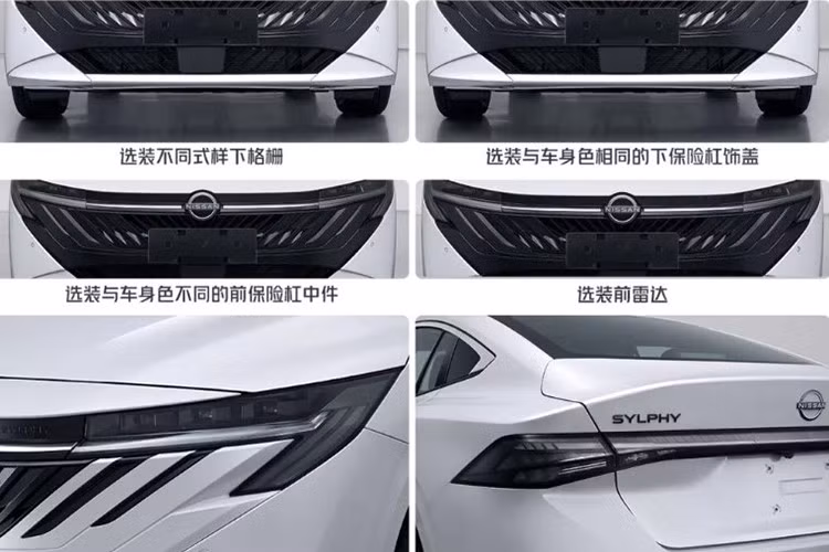 Về vận hành, bản Sylphy tại Trung Quốc dùng động cơ 1.6L hút khí tự nhiên, công suất 135 mã lực, kết hợp hộp số CVT. Tại Bắc Mỹ, nhiều khả năng động cơ 2.0L 149 mã lực sẽ tiếp tục là lựa chọn tiêu chuẩn, trong khi động cơ tăng áp 1.5L ba xi-lanh 201 mã lực và hệ thống hybrid e-Power cũng đang được xem xét bổ sung.