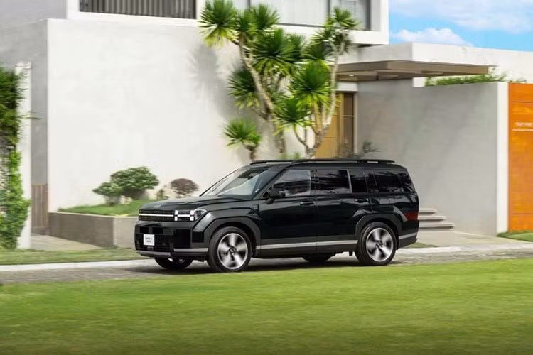 Hyundai SantaFe ﻿Ở phân khúc SUV hybrid, Hyundai SantaFe được đánh giá cao ở không gian rộng rãi, 7 chỗ ngồi và nội thất cao cấp. Xe có hai tùy chọn: hybrid 1.6L với máy xăng tăng áp (212 mã lực) và PHEV (249 mã lực, pin 13,8 kWh).