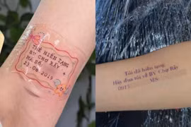 Tiềm ẩn nhiều rủi ro từ trào lưu xăm thông tin hiến tạng lên cơ thể
