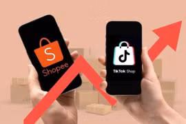 Shopee và TikTok Shop chiếm gần 98% thị phần thương mại điện tử
