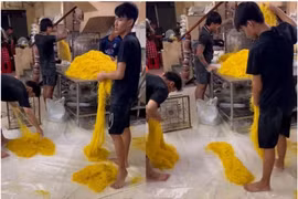 Hơn 800 tấn mì tươi trộn hóa chất đã tuồn ra thị trường TP HCM