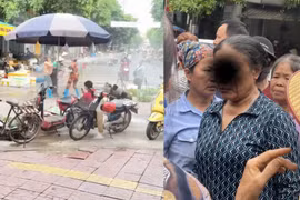 Hé lộ nguyên nhân vụ bà bán rau bị xịt nước chảy máu mắt ở Phú Thọ
