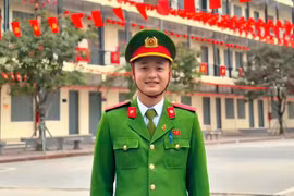 Trung úy Công an dũng cảm lao xuống hồ Văn Lang cứu 2 người gặp nạn