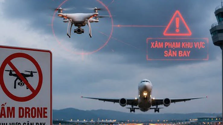 [SPOTLIGHT] Hàng không Việt Nam diễn tập chống drone xâm nhập sân bay