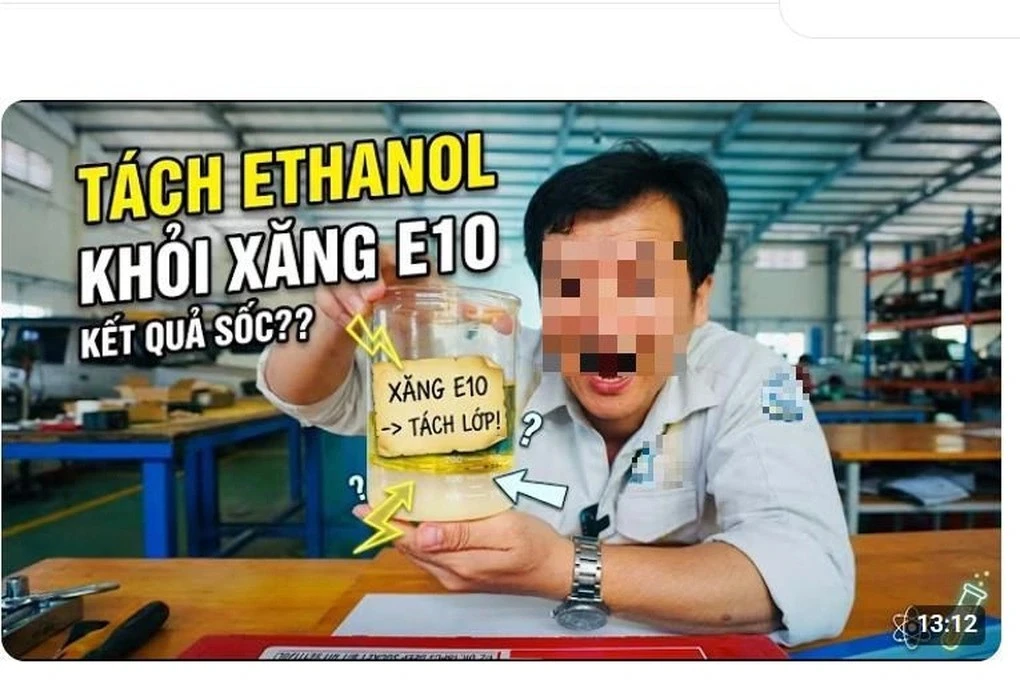 [VIDEO] Chuyên gia cảnh báo nguy cơ chết máy khi tự tách ethanol khỏi xăng E10