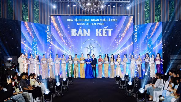 Lộ diện Top 20 thí sinh vào chung kết Miss Asian 2026