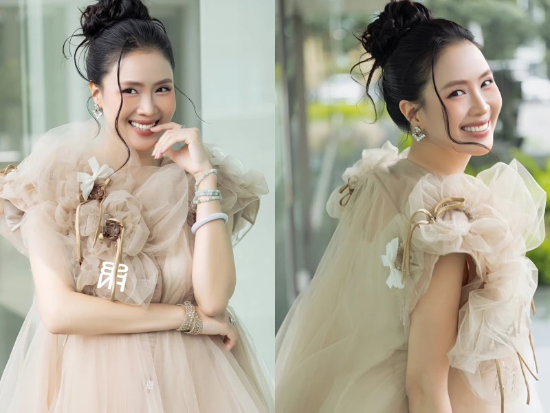 Nhan sắc trẻ trung, rạng rỡ khó tin của Hồng Diễm ở tuổi 43
