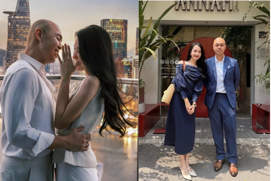 [GALLERY] Thiếu gia gia tộc Sơn Kim cầu hôn bạn gái họa sĩ 