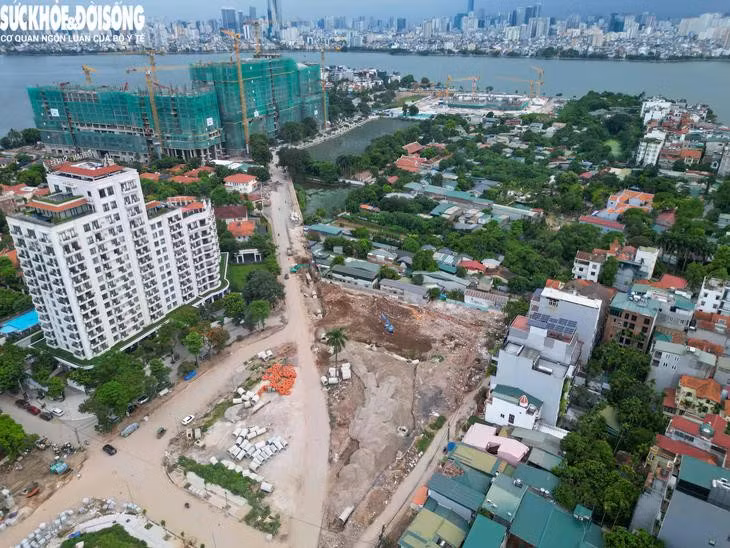Sau nửa năm thì công, đoạn tuyến đã lộ diện hình hài.