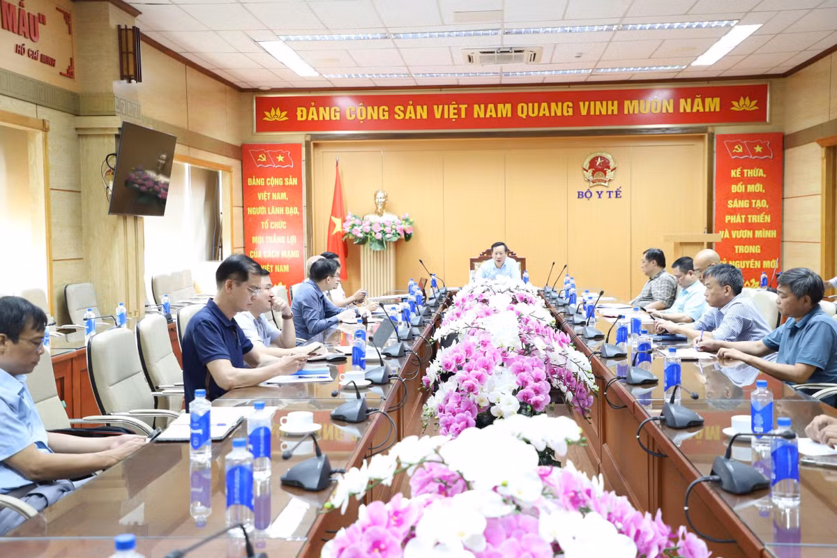 Quang cảnh cuộc họp.