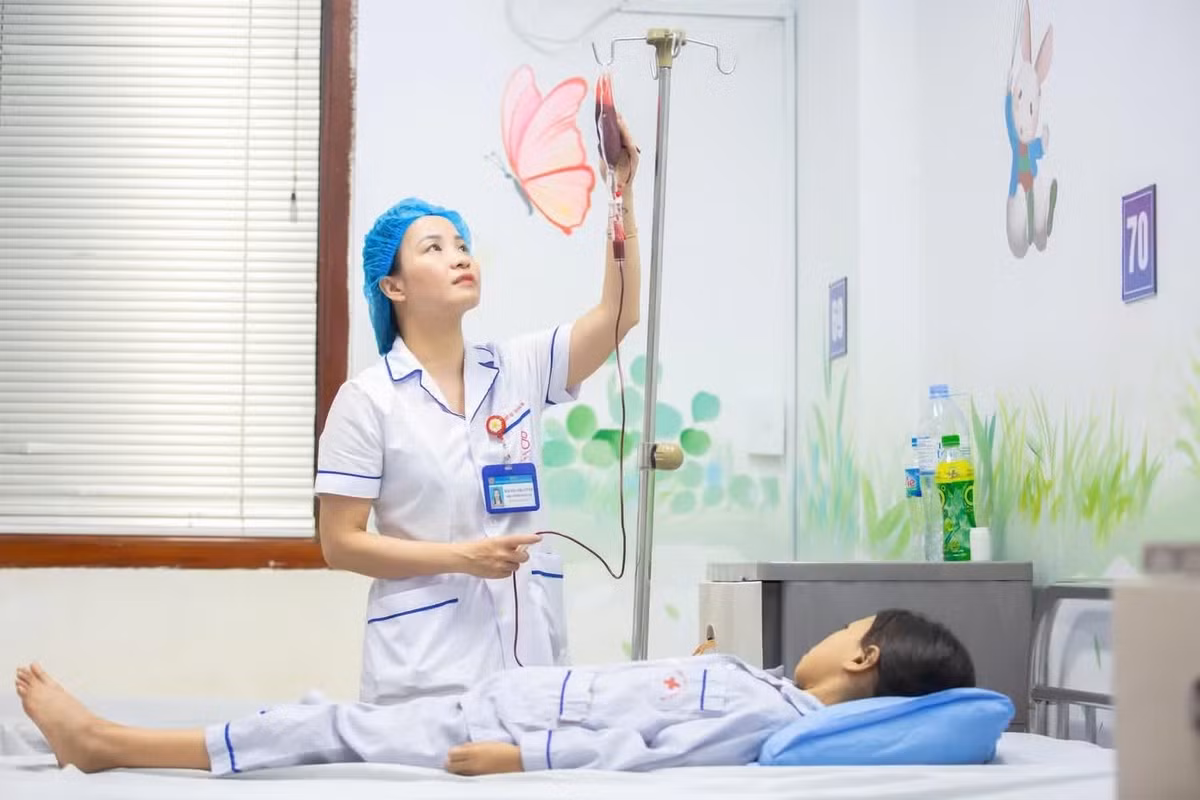 Đào tạo nghề điều dưỡng trình độ cao đẳng, trung cấp sẽ được Hà Nội hỗ trợ 100% học phí
