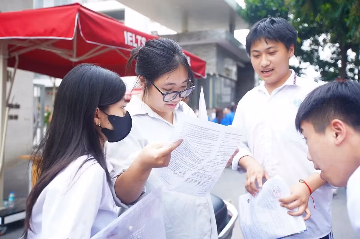 Thí sinh thi tốt nghiệp THPT 2025. Ảnh: Đức Nguyễn