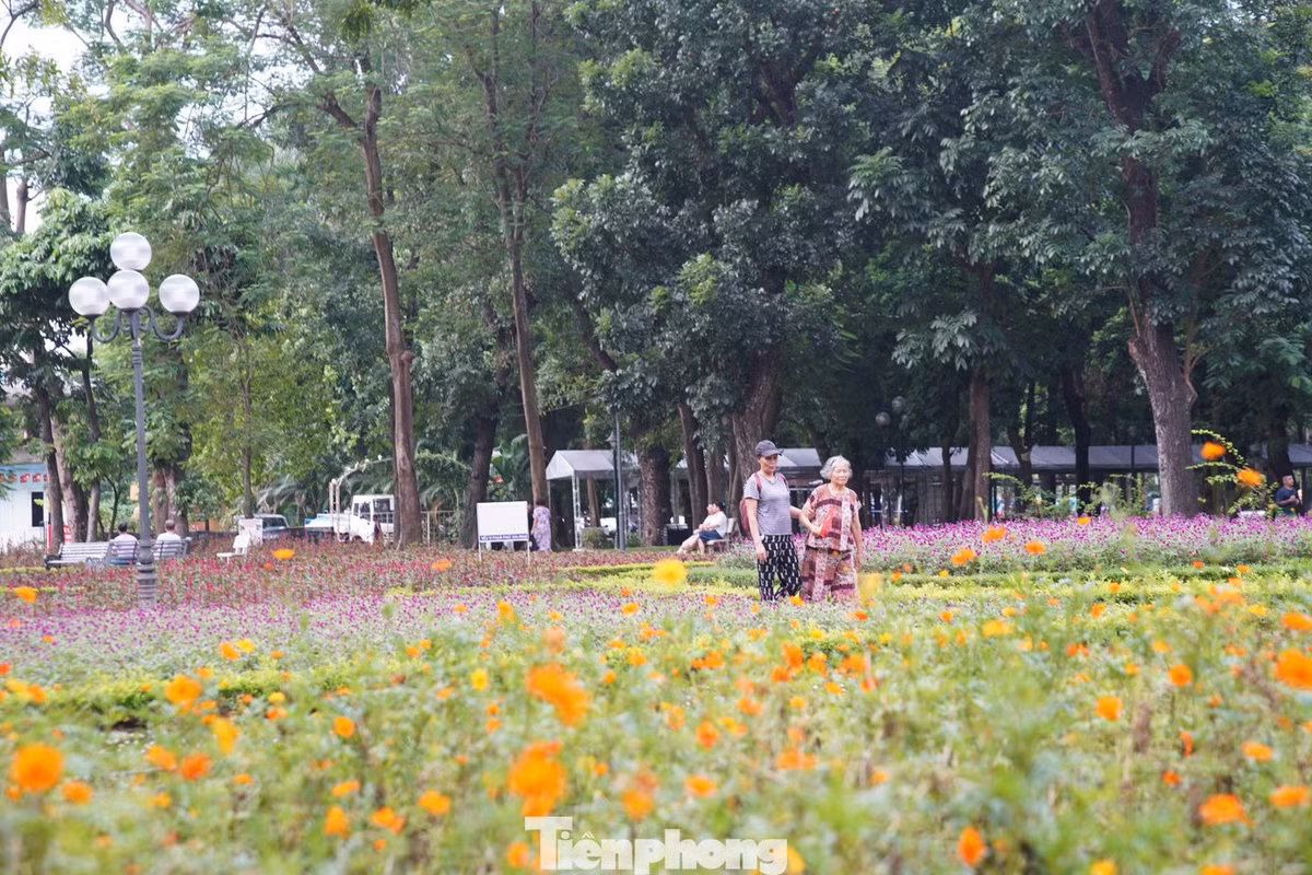 Gallery - Hà Nội trong kỳ nghỉ 2/9: Phố yên bình, công viên tấp nập người dân - image 3