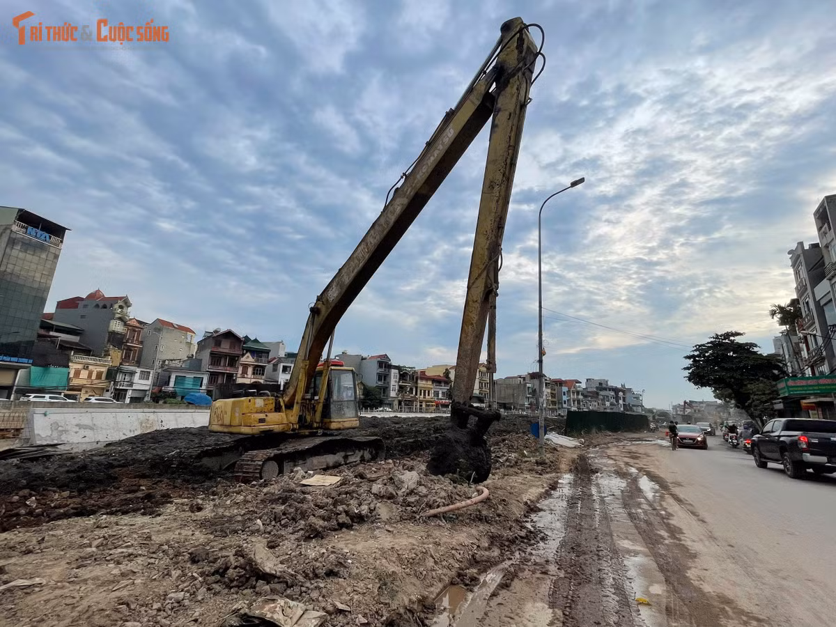 Công trình được kỳ vọng giảm áp lực ngập úng tại quận Hà Đông cùng nhiều khu vực lân cận - những nơi thường xuyên xuất hiện tình trạng ngập cục bộ sau các trận mưa lớn.