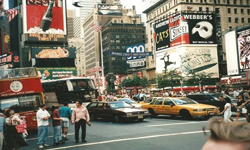 Hình ảnh thành phố New York hồi những năm 1990