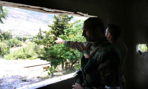 Quang cảnh hai làng vừa được quân đội Syria giải phóng