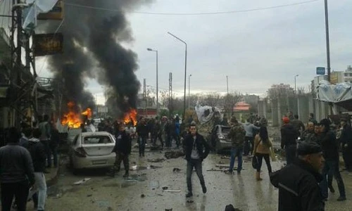 Hiện trường đánh bom kinh hoàng ở Syria, hơn 30 người thương vong