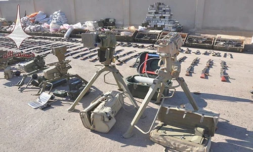 Ảnh: Tịch thu kho vũ khí “khủng” của IS ở Deir Ezzor