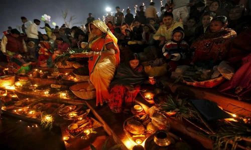 Ấn tượng lễ hội thần Mặt trời của tín đồ Hindu