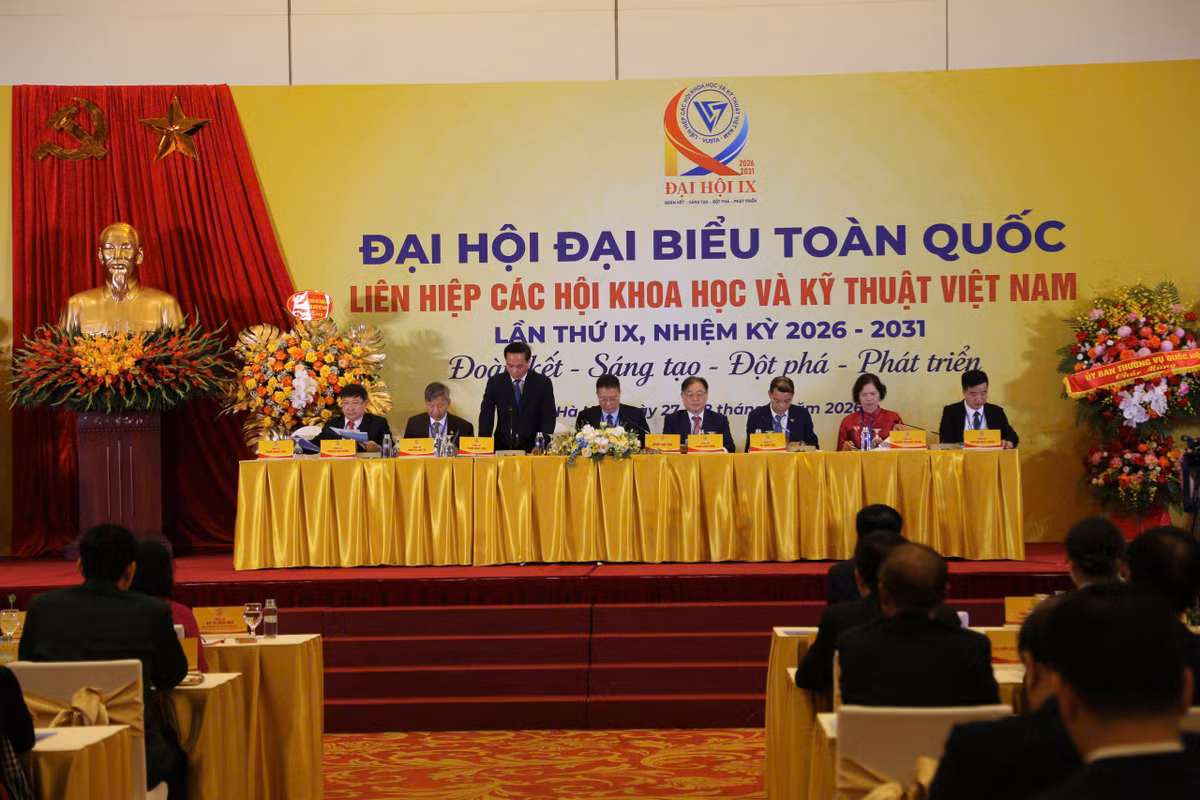 Gallery - [LIVE] Đại hội IX Liên hiệp Hội Việt Nam: Đoàn kết, sáng tạo, đột phá cho phát triển - image 7
