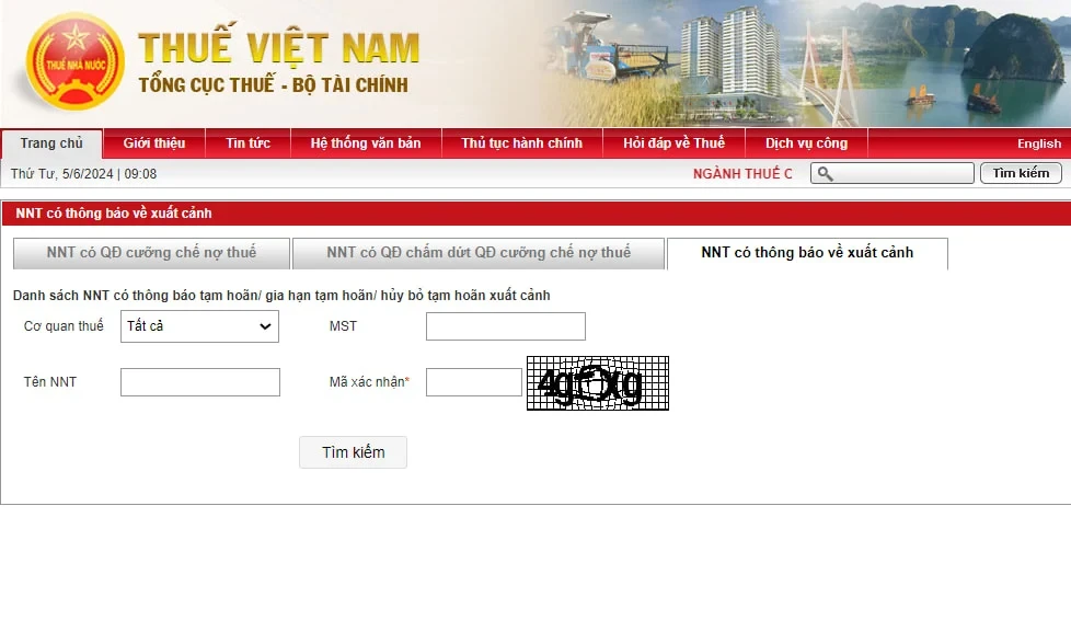 [SPOTLIGHT] Nợ thuế bị tạm hoãn xuất cảnh, tra cứu cách nào?