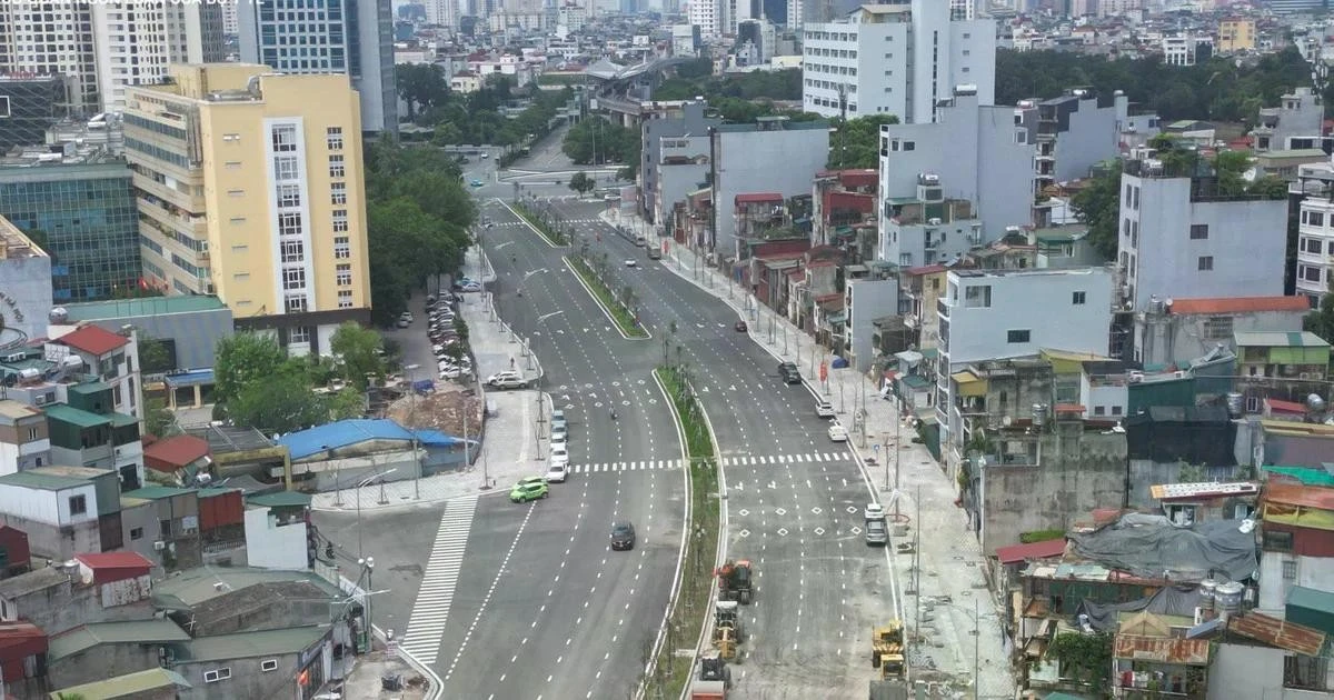 Vành đai 1 tháo dỡ rào chắn trước ngày thông xe kỹ thuật 2/9